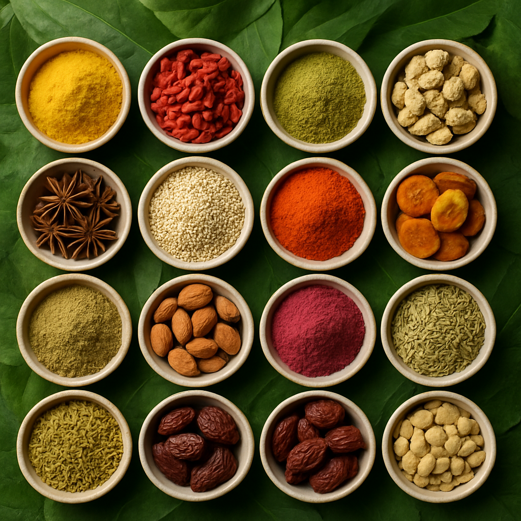 Natural herbal ingredients