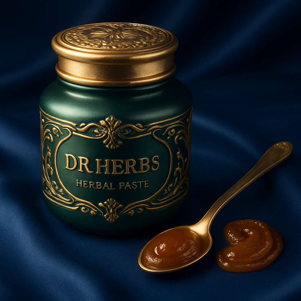 Ganzayherbs herbal paste jar